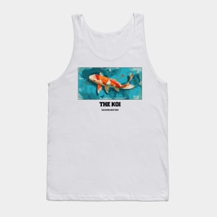 Lucky Koi Fish Japan Tank Top